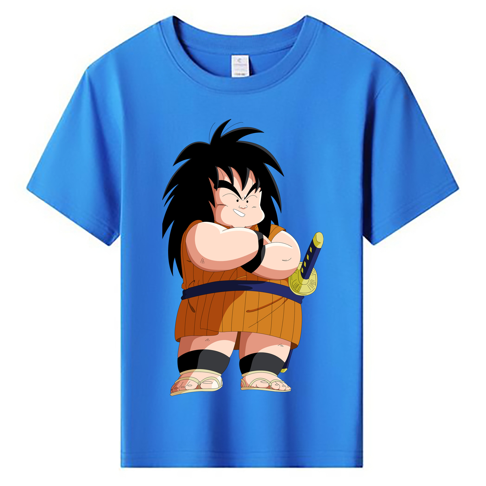 （画像用） ドラゴンボール やじろべえ DRAGON BALL Yajirobe 綿100％キッズTシャツ（フロントプリント）